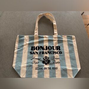 Sezane cotton tote bag